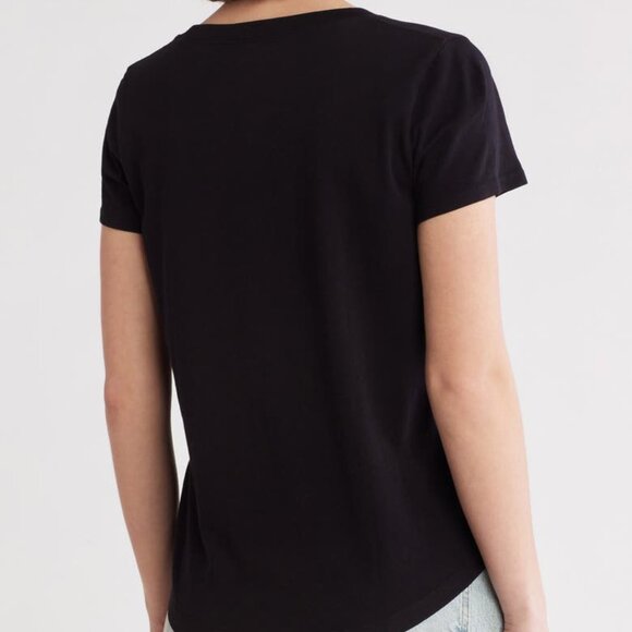 NEW MADEWELL Vintage Crewneck Cotton T-Shirt in Black size L - Picture 2 of 8